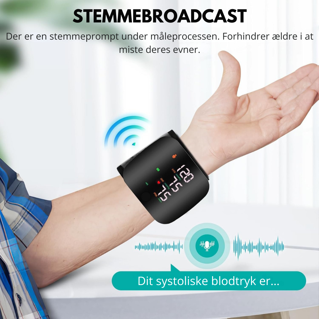 Serco™ | Intelligent blodtryksmåler - Klinisk Præcision. Altid og overalt.