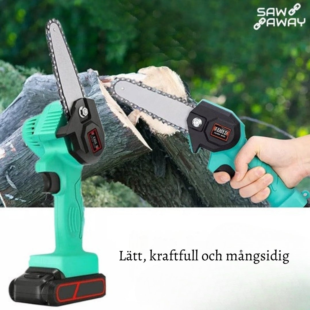 TreeMate – Den Smarta Bärbara Motorsågen 🌳⚡