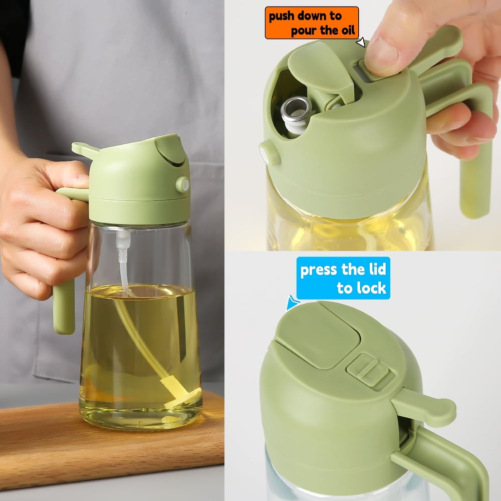 DuoDrop™ - 2-i-1 Oljespruta & Dispenser