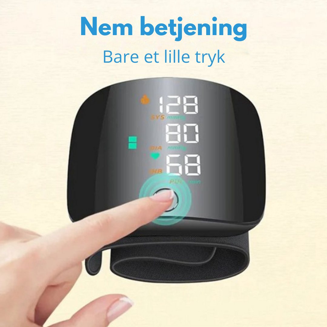 Serco™ | Intelligent blodtryksmåler - Klinisk Præcision. Altid og overalt.