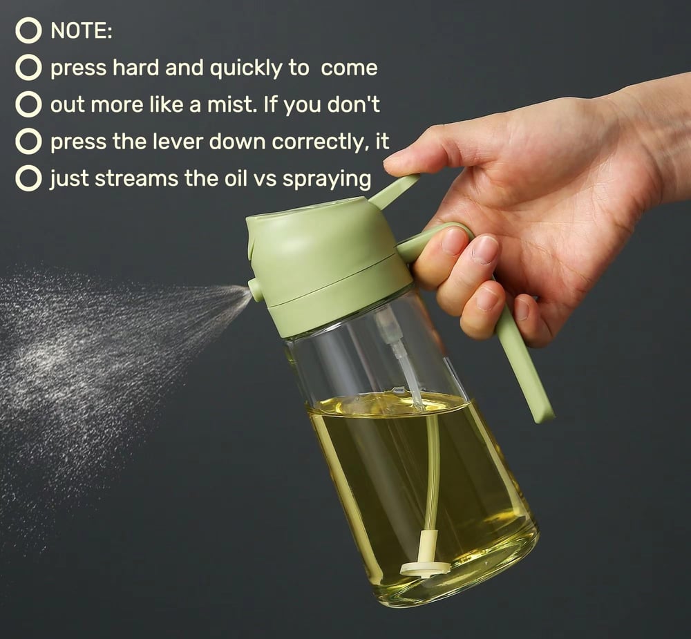 DuoDrop™ - 2-i-1 Oljespruta & Dispenser
