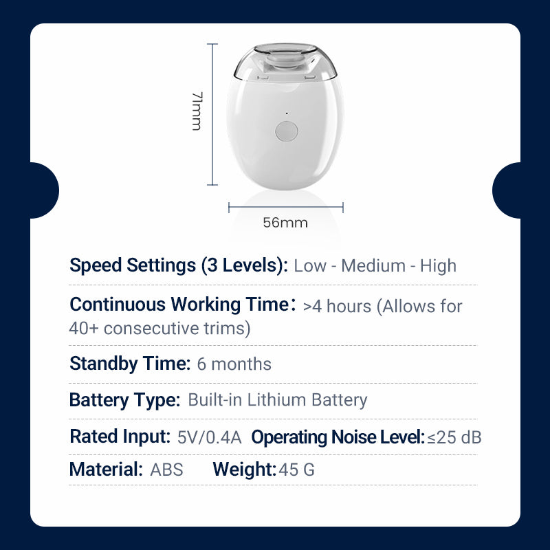 🔥MagicNail™🔥!🎉 Universell automatisk nagelslipar för vuxna och barn👶🔧