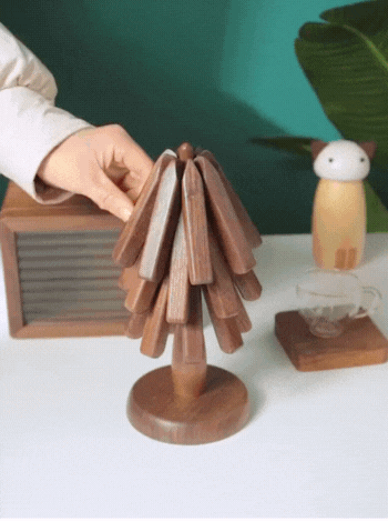 Valnöt Hem™ Underlägg