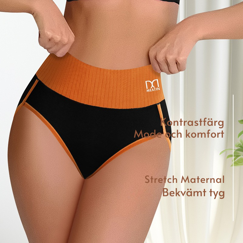 Comfora™ Comfort | 5-pack Andas & Bekväma Höga Midjetrosor med Magstöd