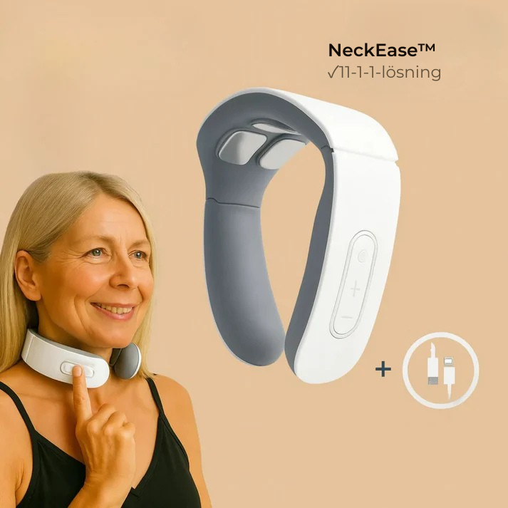 NeckEase™ 11-i-1 Nacklösning | Slappna av i dina nackmuskler på bara 15 minuter – var och när du vill