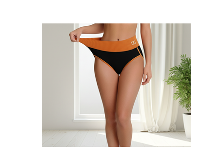 Comfora™ Comfort | 5-pack Andas & Bekväma Höga Midjetrosor med Magstöd