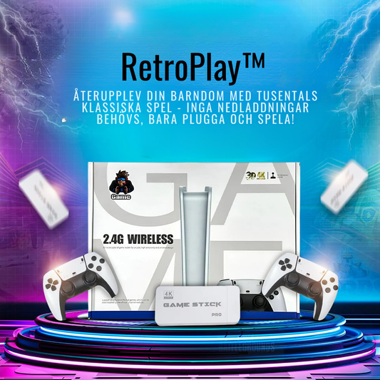 RetroPlay™ – Spela tiden tillbaka ✨ Tusentals klassiker. Oändlig nostalgi.