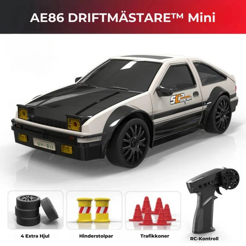 DriftX™ GTR | 4WD Drift-RC-Bil, Snabbladdning & Action!