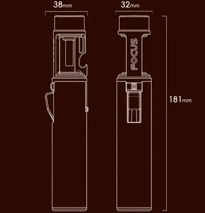 BlazePro™ Stormtändare - Kraftfull låga, alltid redo🔥
