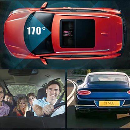 NordVision™ Dashcam 3-Lens – 1296P HD | 32GB / 64GB | Med eller utan WiFi | ✨ Tryggare körning. Tydligare bevis. Mer kontroll.