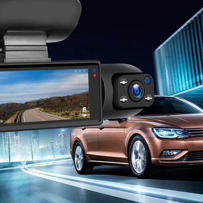NordVision™ Dashcam 3-Lens – 1296P HD | 32GB / 64GB | Med eller utan WiFi | ✨ Tryggare körning. Tydligare bevis. Mer kontroll.