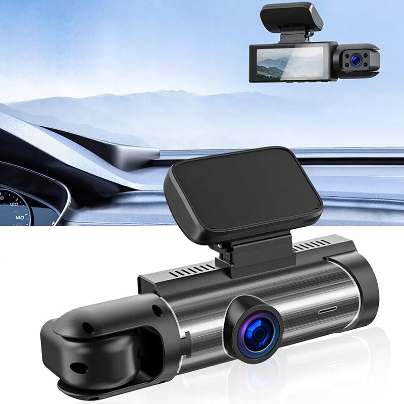 NordVision™ Dashcam 3-Lens – 1296P HD | 32GB / 64GB | Med eller utan WiFi | ✨ Tryggare körning. Tydligare bevis. Mer kontroll.